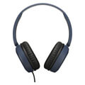 jvc ha s31m foldable on ear headphones with microphone blue extra photo 1