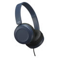 jvc ha s31m foldable on ear headphones with microphone blue extra photo 2