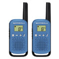 motorola talkabout t42 walkie talkie 4km blue extra photo 1