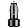 baseus car charger magic pps qc 40 usb type c pd 45w black extra photo 2