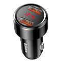 baseus car charger magic pps qc 30 2x usb 45w black extra photo 1