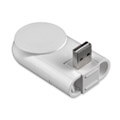 4smarts inductive charging adapter 4 way for apple watch series 1 2 3 4 white extra photo 2
