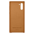 samsung galaxy note 10 leather cover ef vn970la camel extra photo 1