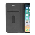 forever gamma 2in1 leather book flip case for apple iphone xs max black extra photo 1