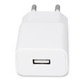 maxlife universal travel charger mxtc 01 usb 1a type c cable white extra photo 1