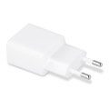maxlife universal travel charger mxtc 01 usb 1a type c cable white extra photo 2