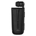 ipro rh219s stereo bluetooth headset retractable black extra photo 1