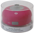 conceptronic cspkbtwpsucp wireless bluetooth waterproof suction speaker pink extra photo 1