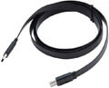 akasa ak cbub46 10bk proslim slim usb 31 gen2 type c to type c cable 1m extra photo 1