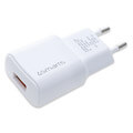 4smarts fast wall charger voltplug qc30 18w with combocord cable white extra photo 2