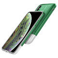 spigen classic c1 back cover case for apple iphone x iphone xs sage extra photo 2