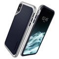 spigen neo hybrid back cover case for apple iphone xs max satin silver extra photo 1