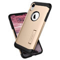 spigen slim armor back cover case for apple iphone xr champagne gold extra photo 1