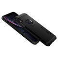 spigen tough armor back cover case for apple iphone xr black extra photo 3