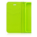 fancy book flip case for apple iphone 11 58 navy lime extra photo 1