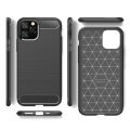forcell carbon back cover case for apple iphone 11 pro 58 black extra photo 1