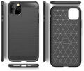 forcell carbon back cover case for apple iphone 11 pro max 65 black extra photo 1