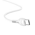 hoco cable usb cool power charging data cable for type c 1m white extra photo 1