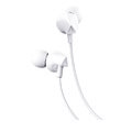 hoco earphones m60 perfect sound universal earphones with mic white extra photo 1
