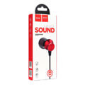 hoco earphones proper sound with mic m51 red extra photo 1
