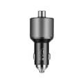 hoco car charger smart vehicle mounted bluetooth fm launcher e19 metal grey extra photo 2