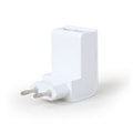 energenie eg u2c2a 02 w 2 port universal usb charger 21 a white extra photo 1