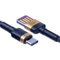 baseus cable cafule hw quick charging type c 40w 1m gold blue extra photo 2