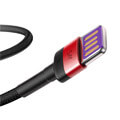 baseus cable cafule hw quick charging type c 40w 1m red black extra photo 1