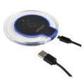 energenie eg wcqi 01 wireless qi charger 5w round black blue extra photo 3