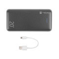 extreme media npb 1512 trevi 2x usb a 1x usb c powerbank 20000mah black extra photo 1