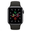 apple watch mwv82 series 5 40mm gps space grey aluminum case with black sport band extra photo 1