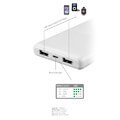 4smarts power bank volthub lite 10000mah white extra photo 3