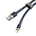 baseus cafule cable usb for lightning 15a 2m gold blue extra photo 1