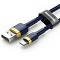 baseus cafule cable usb for lightning 15a 2m gold blue extra photo 2