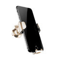 baseus car holder gravity car mount gold extra photo 2