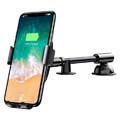 baseus car holder heukji wireless charger gravity car mount black extra photo 1