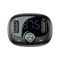 baseus t typed s 09a bluetooth mp3 charger with car holder standard edition black extra photo 1