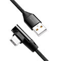 logilink cu0138 usb 20 cable usb a male to usb c 90 angled male 1m extra photo 1