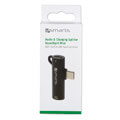 4smarts usb type c to usb type c 35mm audio and charging splitter soundsplit mini black extra photo 4