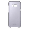 samsung clear cover ef qg955cc for galaxy s8 plus lavender extra photo 1