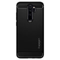 spigen rugged armor for xiaomi redmi note 8 pro matte black extra photo 4