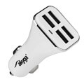 akyga ak ch 09 universal car charger 12v 4x usb 6800ma white extra photo 2