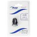 akyga ak ch 02 universal car charger 21a 2x usb black extra photo 2