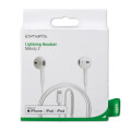 4smarts in ear stereo lightning headset melody 2 mfi white extra photo 3