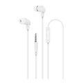 celly in ear stereo hands free up 600 flat cable white extra photo 1
