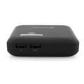 verbatim 49956 13600mah qc 20 dual usb power pack black extra photo 1