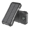 4smarts solar power bank rugged titanpack slim 20000mah black extra photo 1