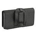 universal horizontal waist case chic vip model 6 for smartphone black extra photo 3