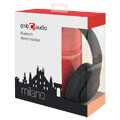 gembird bhp mxp bk bluetooth stereo headset milano black extra photo 2