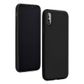 forcell silicone lite back cover case for iphone 5 5s black extra photo 1